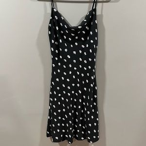 Abercrombie Floral Cowl Neck Dress